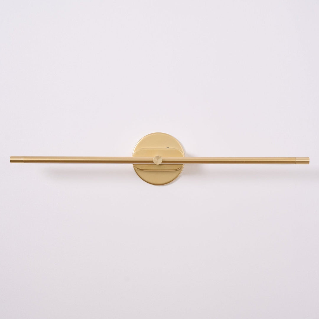 Lineaire moderne wandlamp op batterijen met led, snoerloos oplaadbaar en minimalistisch ontwerp