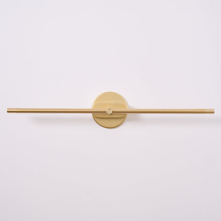 Lineaire moderne wandlamp op batterijen met led, snoerloos oplaadbaar en minimalistisch ontwerp