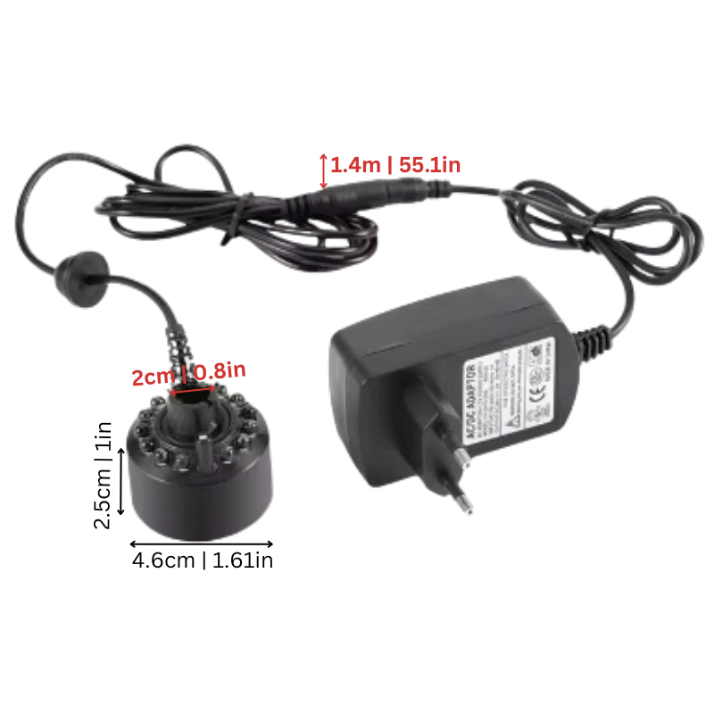 Ultrasone led-rookmachine – MysticMist