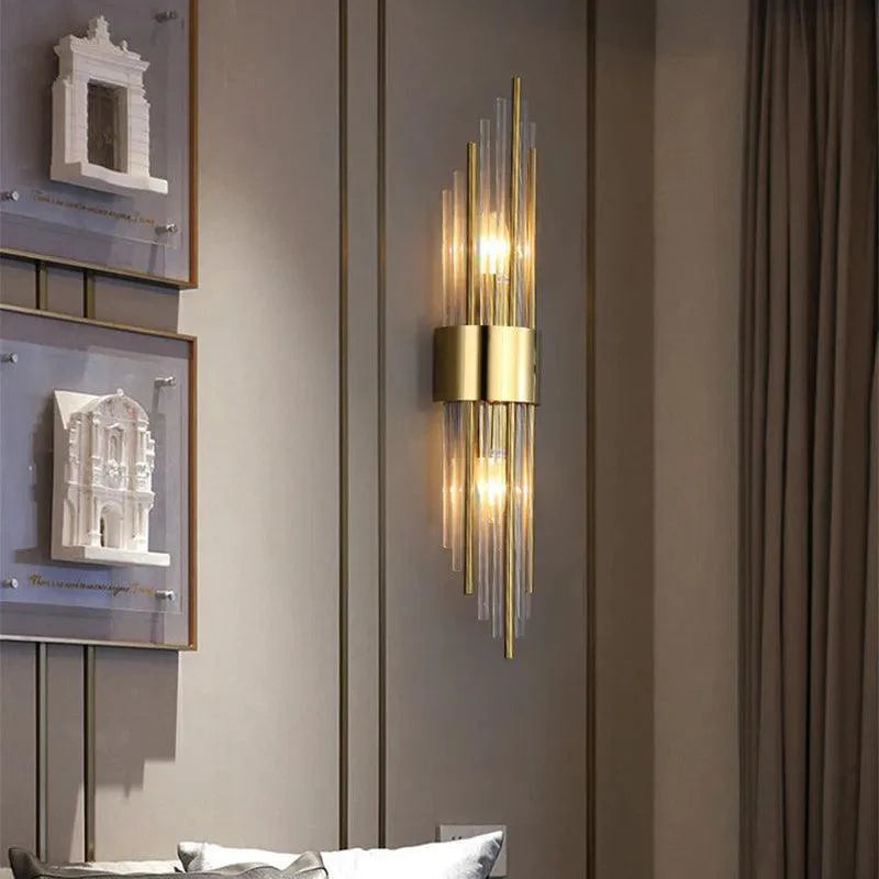 Kristallen LED Wandlamp - Luméra