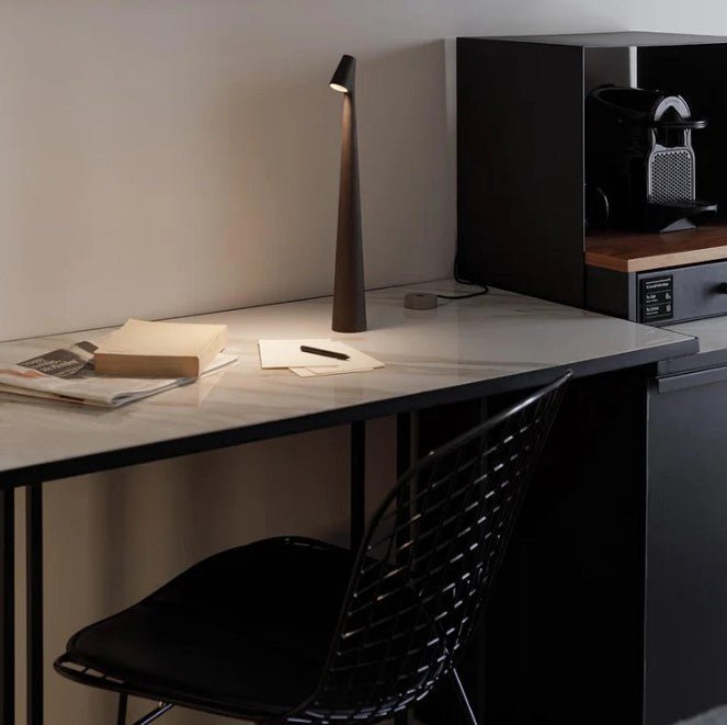 Oplaadbare led-tafellamp | Polycarbonaat | 2700 K warmwit | 3 helderheidsniveaus