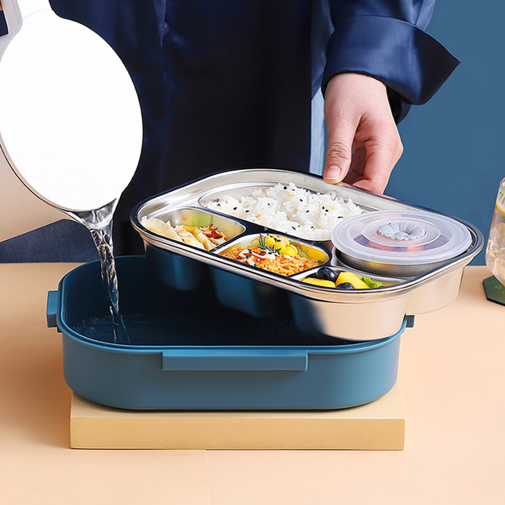 Thermische Lunchbox van Roestvrij Staal - SteelLunch