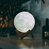 Magische Maanlamp - Draadloze Touchbediening | Houten Voet