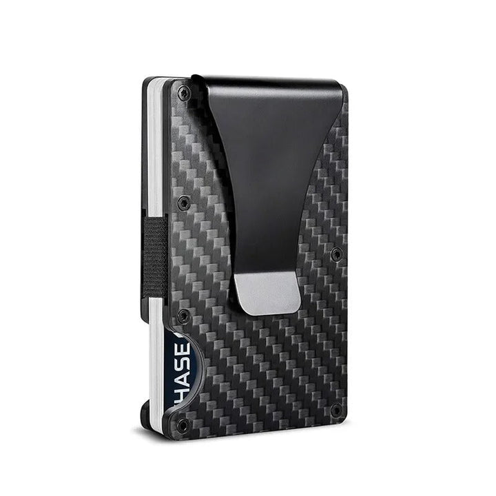 Portemonnee in Mat Titanium Kobalt – Slanke en Elegante RFID-Portemonnee voor Mannen en Vrouwen