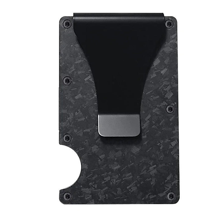 Portemonnee in Mat Titanium Kobalt – Slanke en Elegante RFID-Portemonnee voor Mannen en Vrouwen