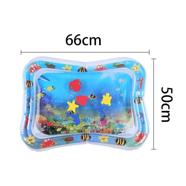 AquaDream Waterspeelmat | Zacht Opblaasbaar Speelkleed voor Baby's en Kinderen