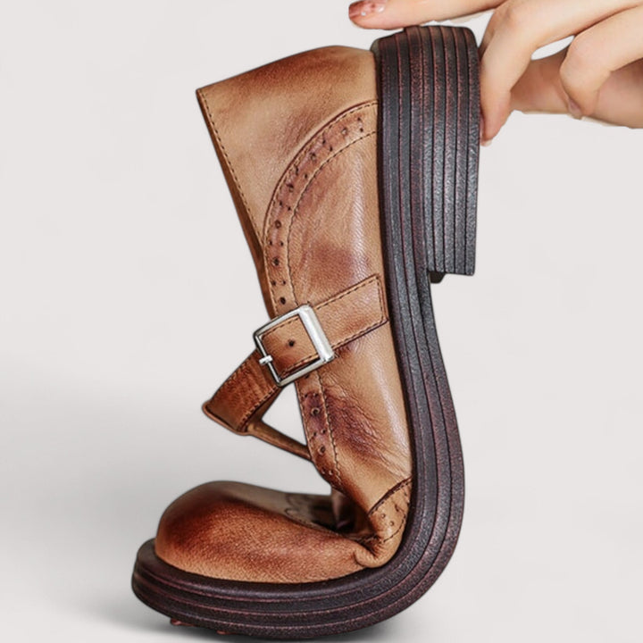 Comfortabele mary jane-ballerina's – schoenen met steun voor de hele dag