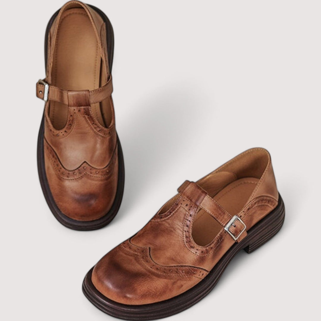 Comfortabele mary jane-ballerina's – schoenen met steun voor de hele dag
