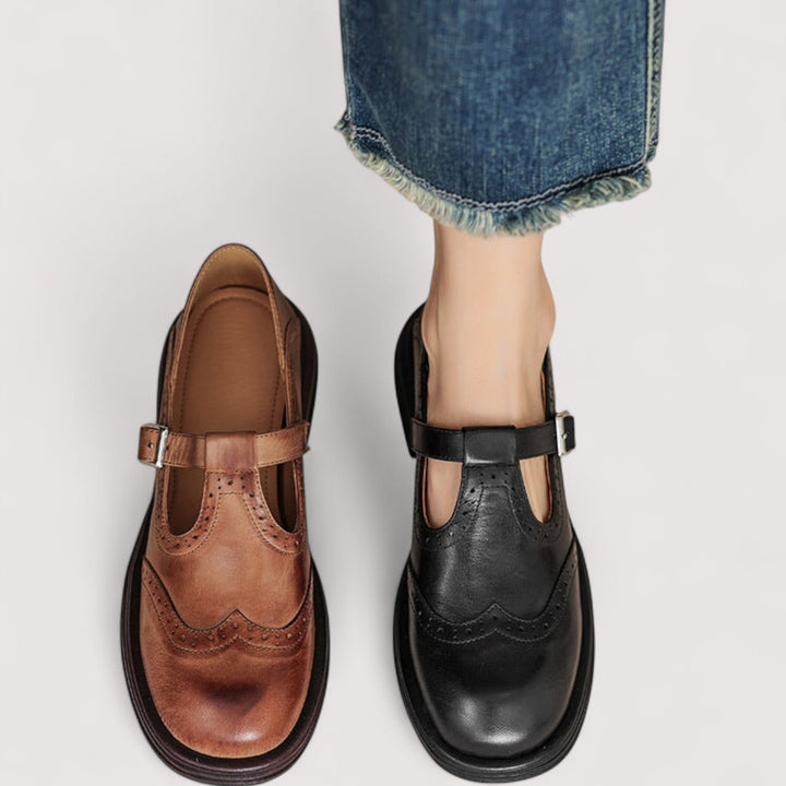 Comfortabele mary jane-ballerina's – schoenen met steun voor de hele dag