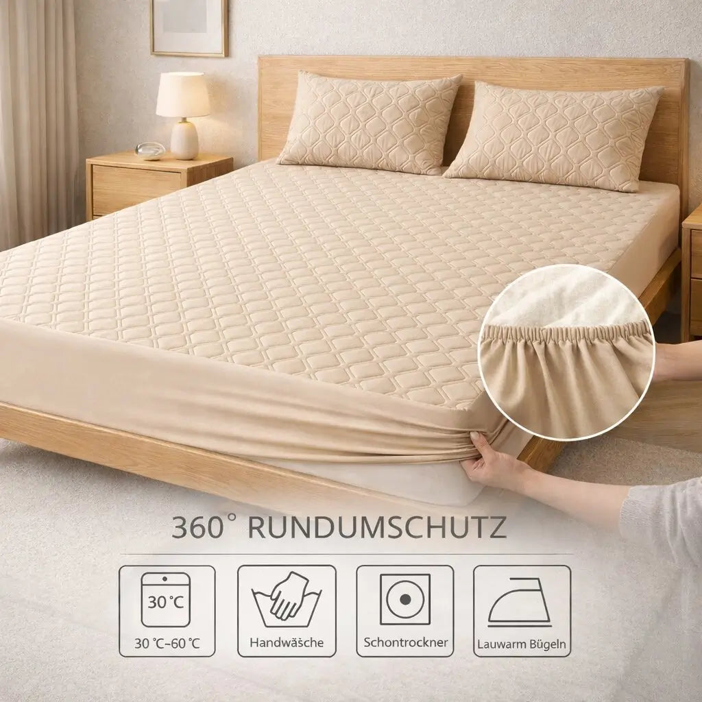 Matrasbeschermer | Waterdichte matrashoes | SchlafLux
