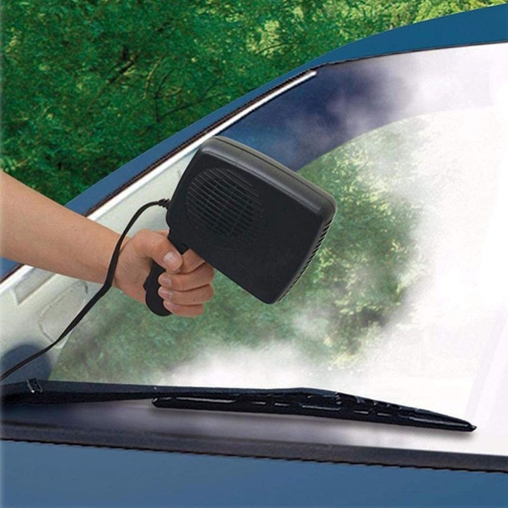 Keramische autokachel 12V met 150/300W en thermostaat