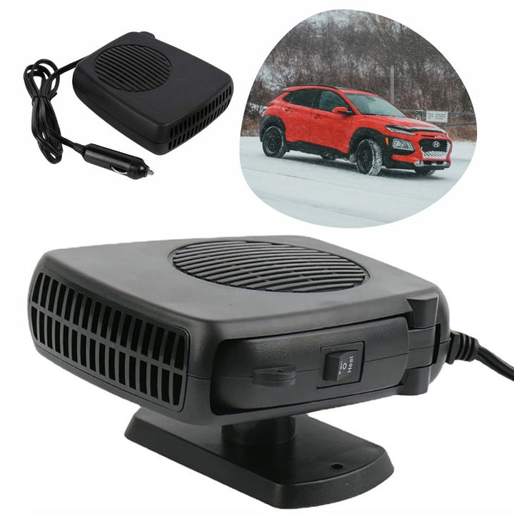 Keramische autokachel 12V met 150/300W en thermostaat