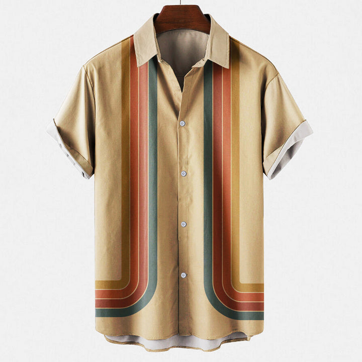 Klassiek retro overhemd voor heren