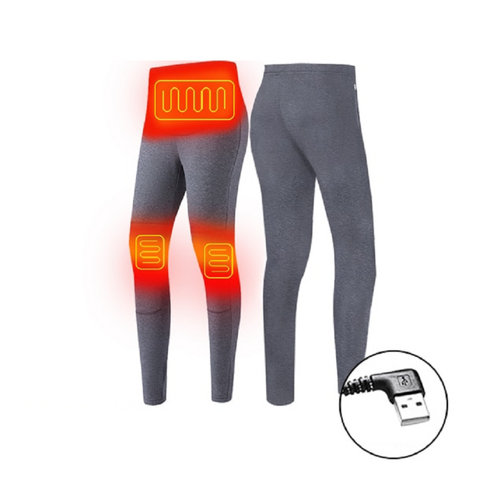 Verwarmd thermo-ondergoed met USB en platte naden