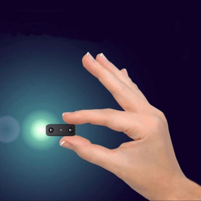 Mini spionagecamera beveiligingscamera met nachtzicht draadloos audio en compact HD-ontwerp klein