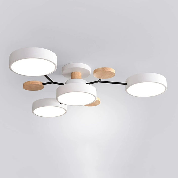 Moderne LED-kroonluchter voor de woonkamer