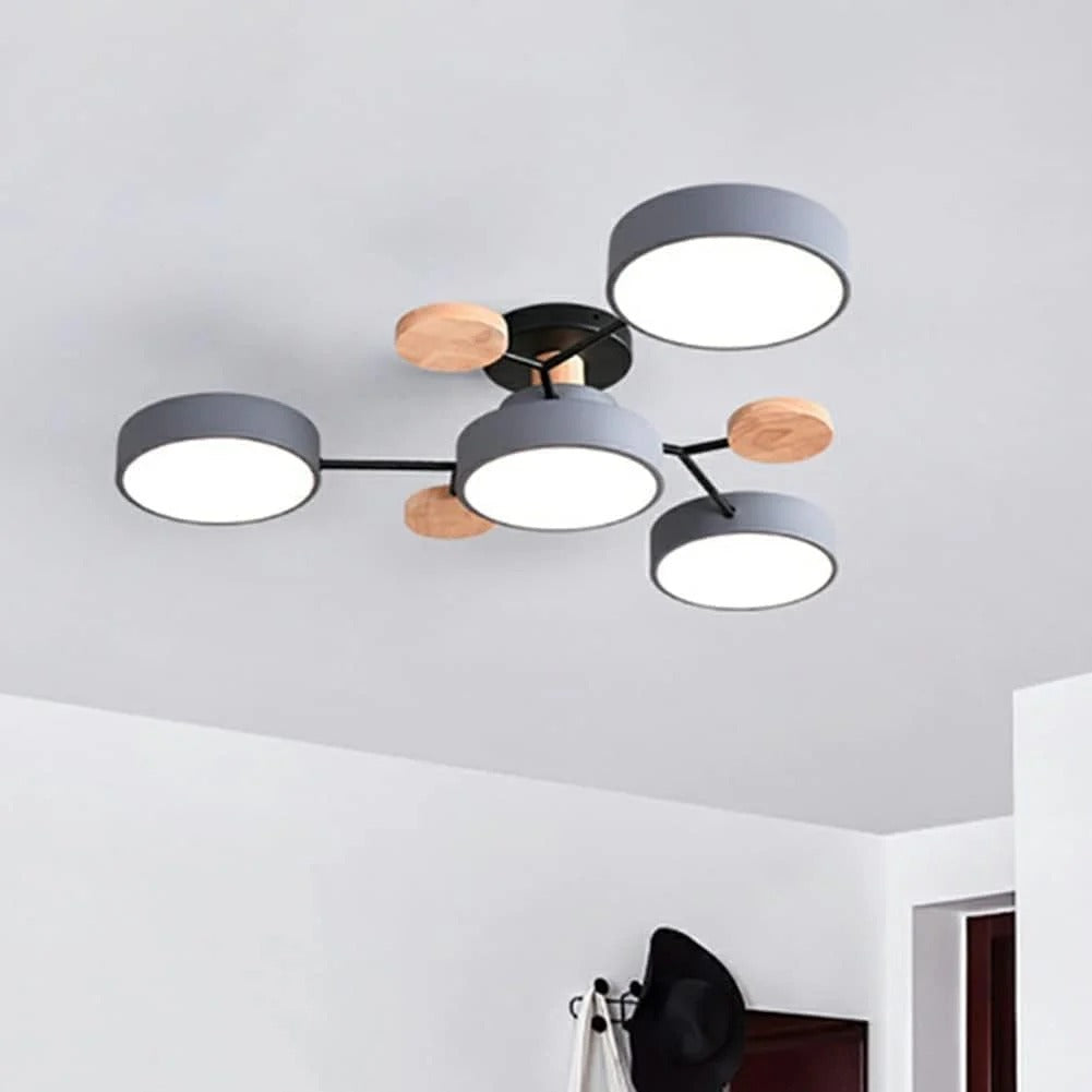 Moderne LED-kroonluchter voor de woonkamer