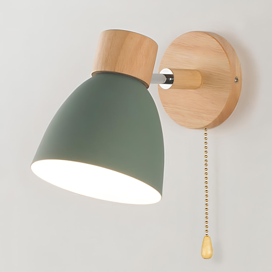 Scandinavische wandlampen met trekschakelaar