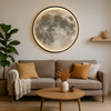 Lunara Maan Wandlamp Toont Realistische Kraterdetails en een Zacht LED-licht