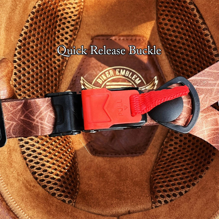 Motor-halfhelm in retro vintagestijl met snelsluiting en afneembaar vizier