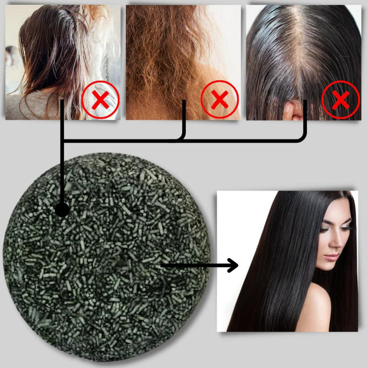 Natuurlijke vaste shampoo bar 69g – Verhelderend voor wit haar