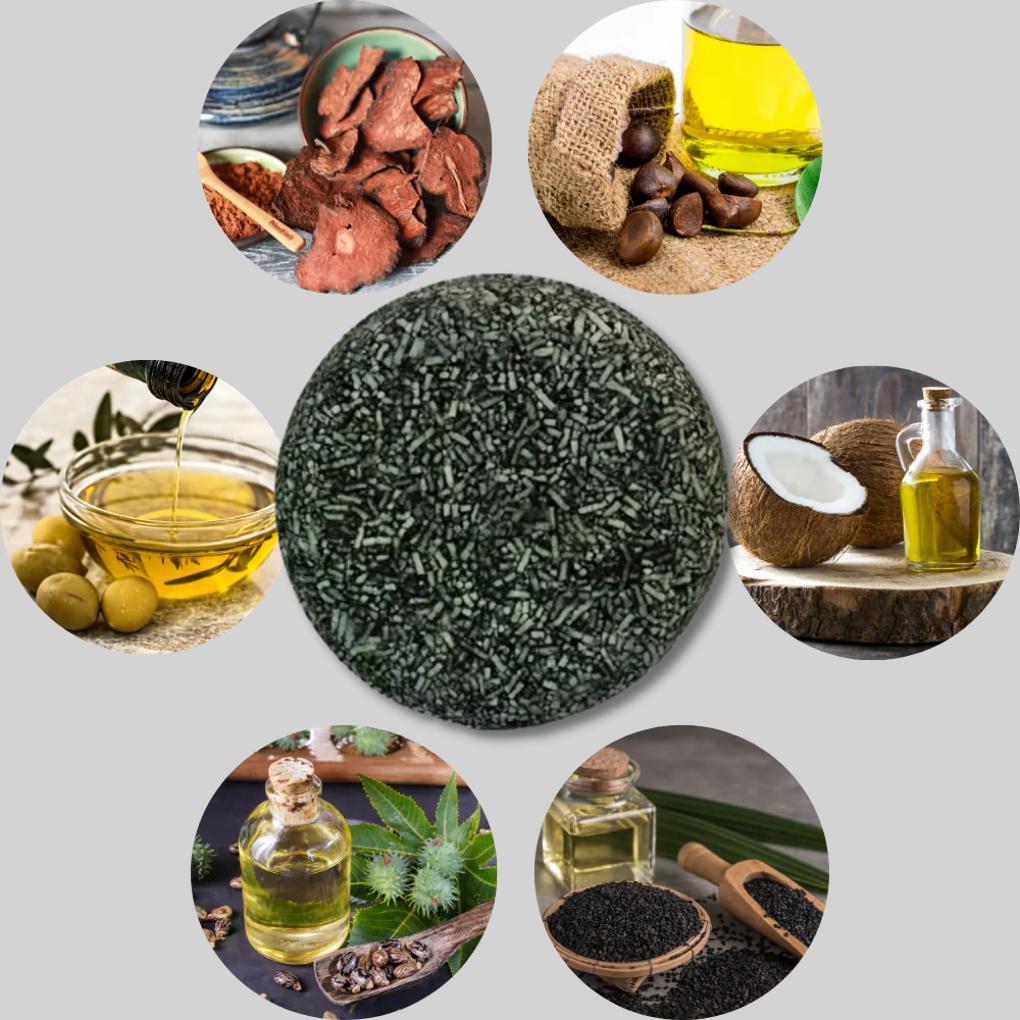 Natuurlijke vaste shampoo bar 69g – Verhelderend voor wit haar