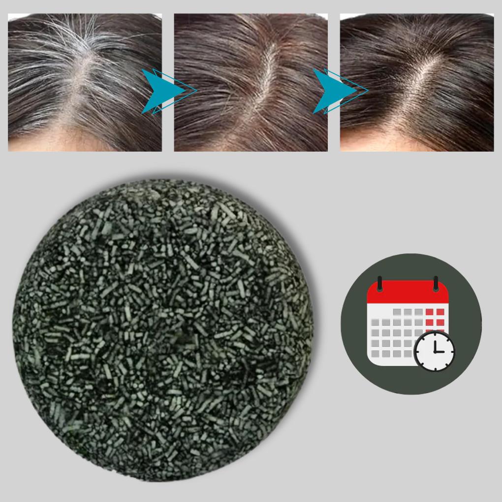Natuurlijke vaste shampoo bar 69g – Verhelderend voor wit haar