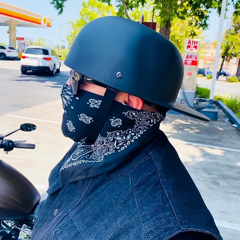 Motorhelm in Petvorm - DOT Goedgekeurd