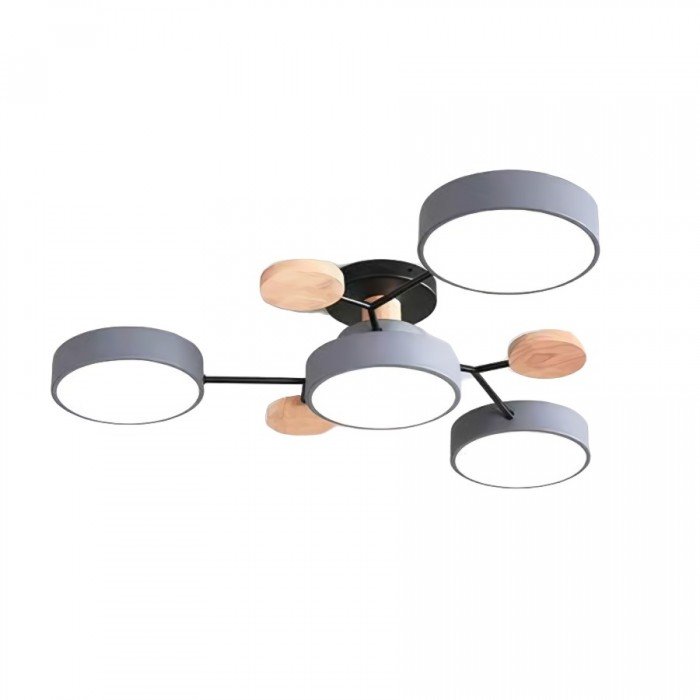 Scandinavische Plafondlamp – Vertakt Design, Elegant en Duurzaam met LED-technologie