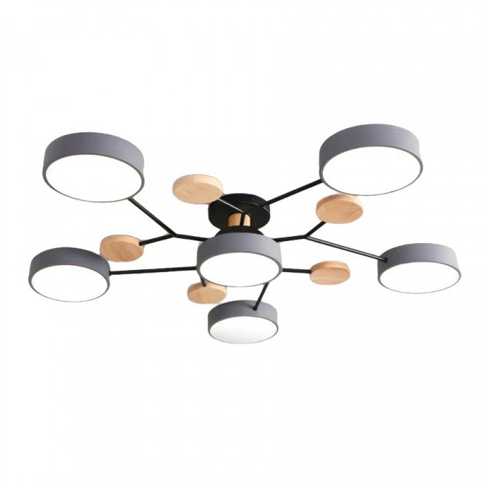 Scandinavische Plafondlamp – Vertakt Design, Elegant en Duurzaam met LED-technologie