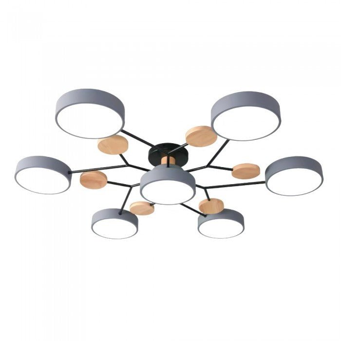 NordicGlow | Vertakte LED Plafondlamp in Scandinavische Stijl