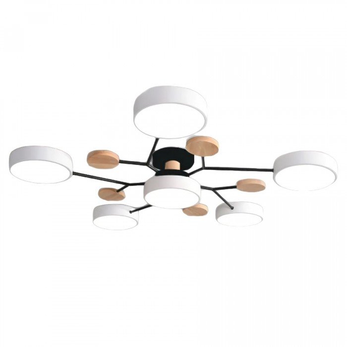 NordicGlow | Vertakte LED Plafondlamp in Scandinavische Stijl