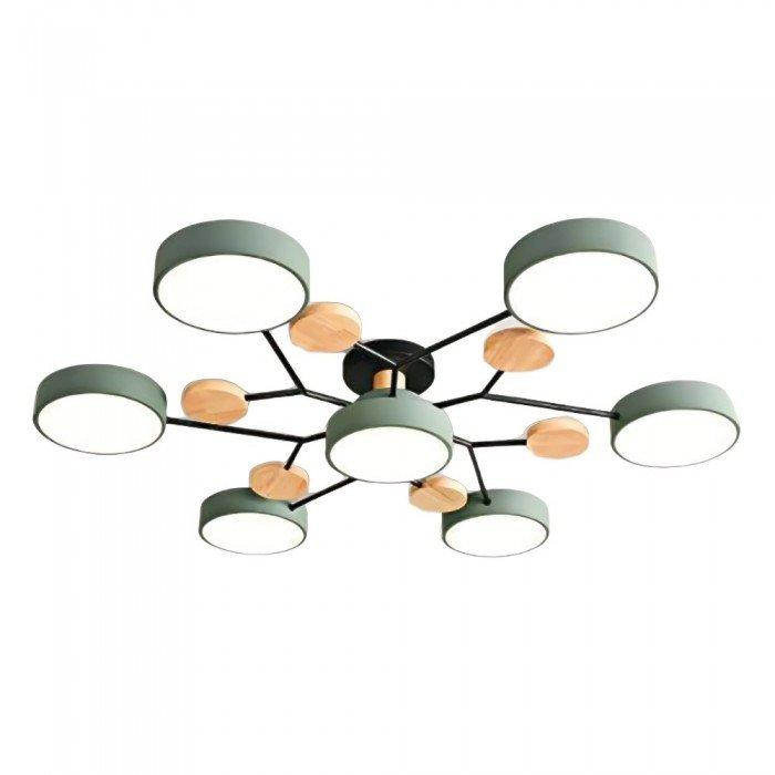 NordicGlow | Vertakte LED Plafondlamp in Scandinavische Stijl