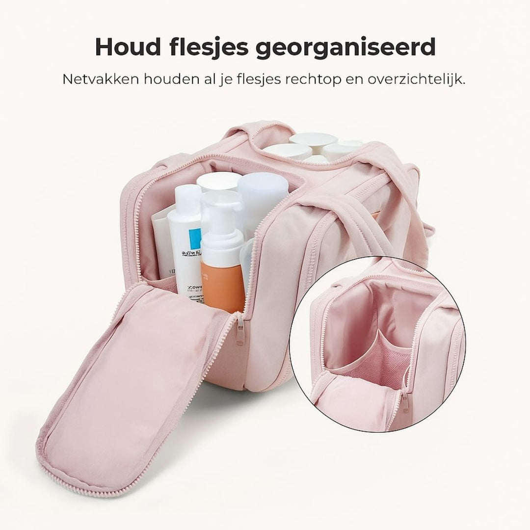 Slimme toilettas - Licht inpakken, fris aankomen