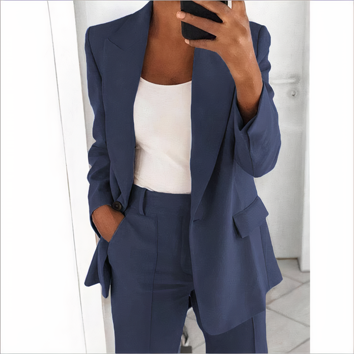 Blazer met broek voor dames - comfortabel en luchtig
