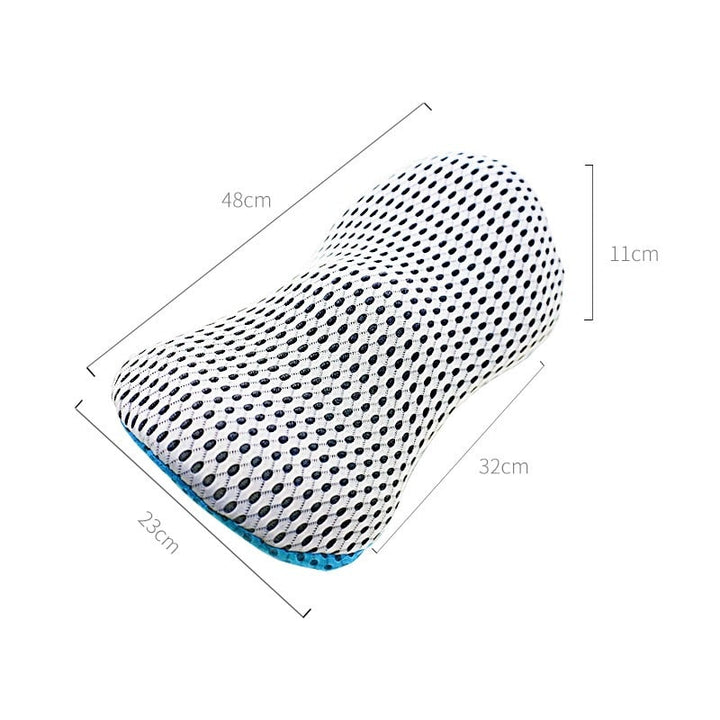 SpineRest Orthopedisch Lendenkussen | Ergonomische Rugsteun voor Kantoor, Auto en Thuis | Afneembare Hoes