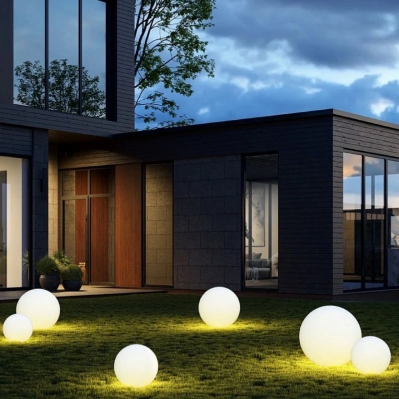 Buitenverlichting bol mat draadloos draagbaar tuin weerbestendig