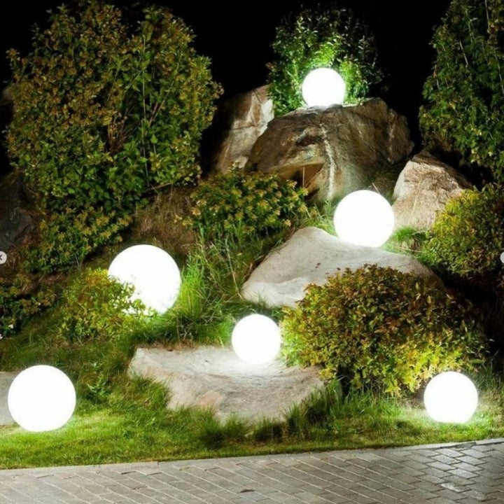 Buitenverlichting bol mat draadloos draagbaar tuin weerbestendig