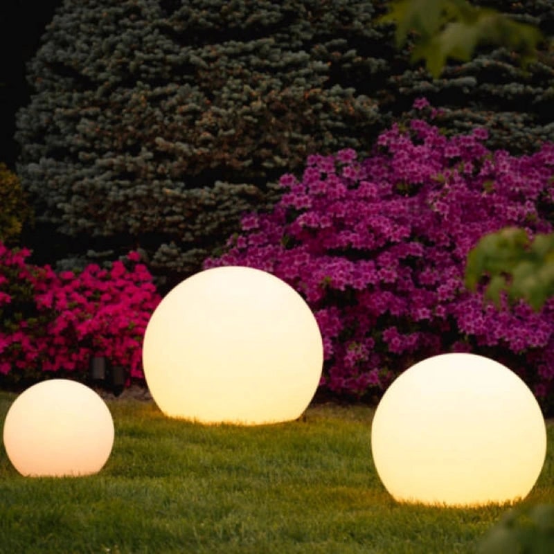 Buitenverlichting bol mat draadloos draagbaar tuin weerbestendig