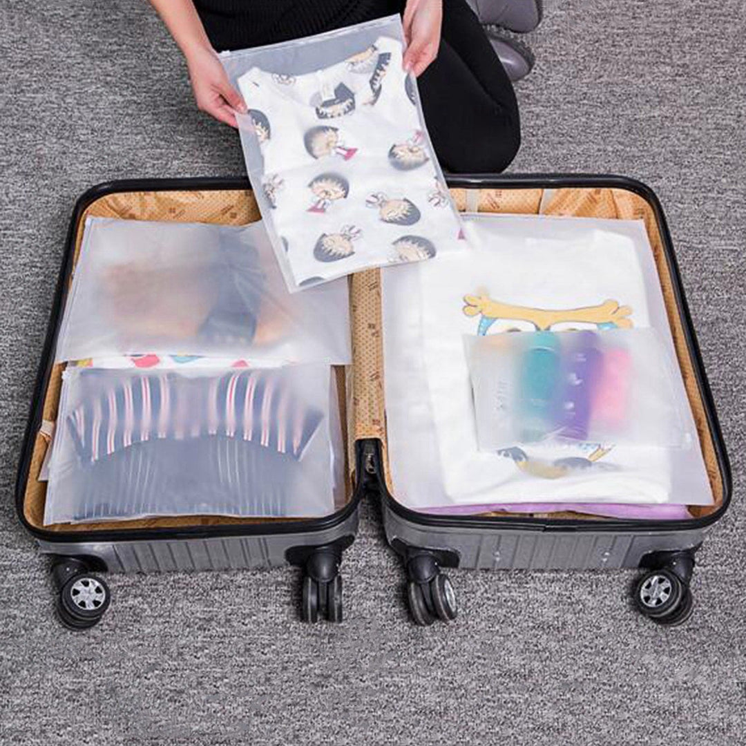 Pakkubussen en compressiezakken reisorganizerset met tasjes 6-delig bagage reizen