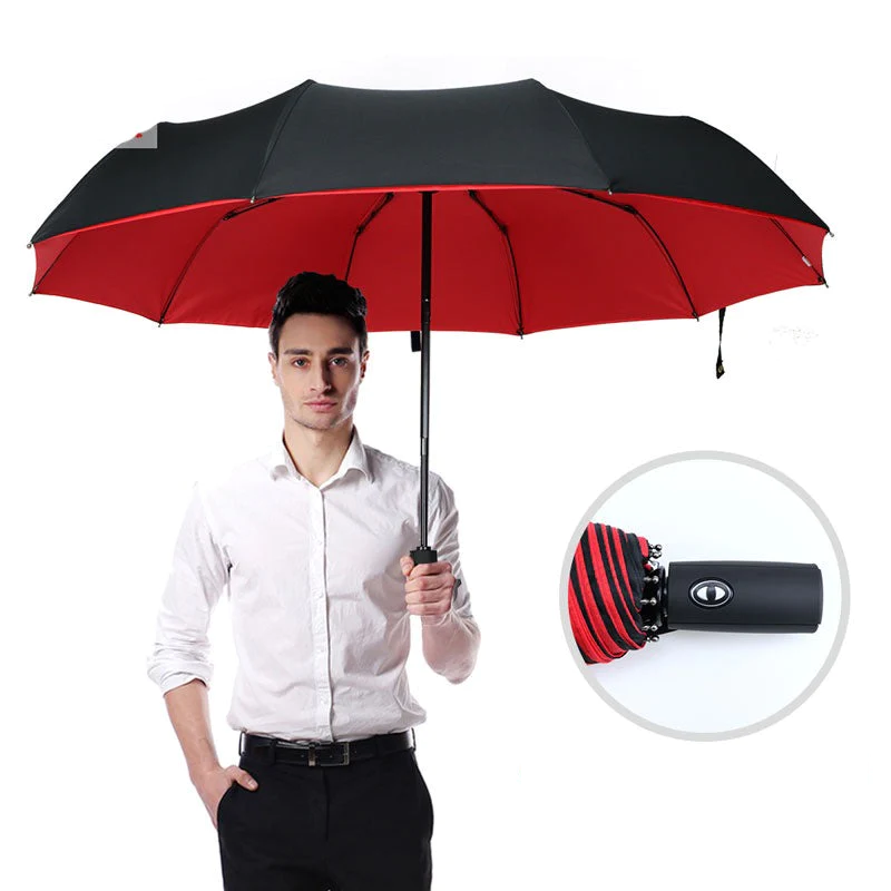 Stormbestendige & Opvouwbare Paraplu – AeroShield