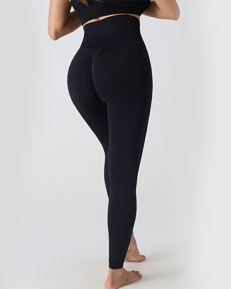 
                  
                    SKINZLINE - Hoge Taille Naadloze Leggings met Bilversteviging voor Sport en Fitness
                  
                