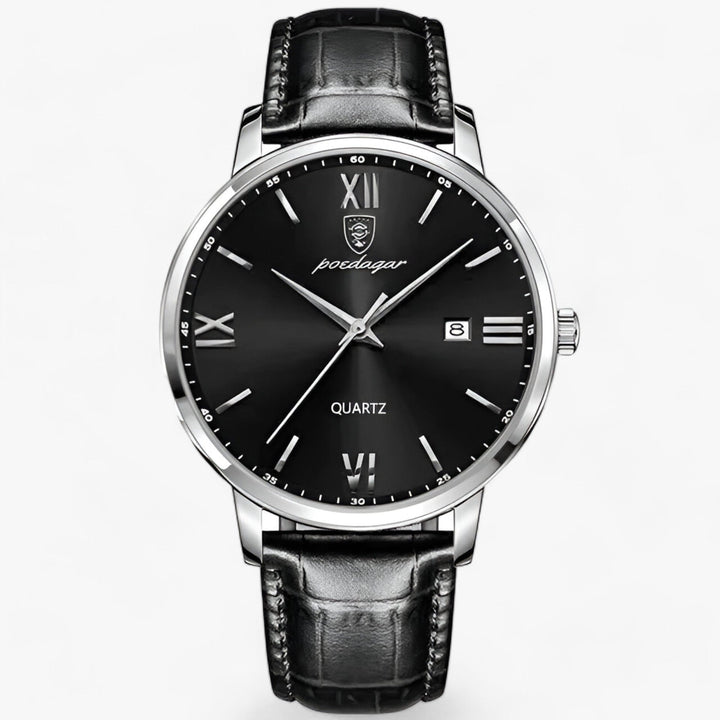 Luxe Herenhorloge met Leren Band – Adrien