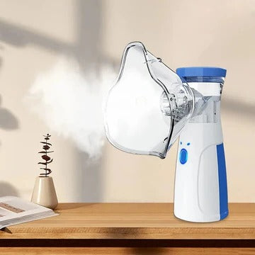 Draagbare mesh-inhalator voor volwassenen en kinderen – stille, oplaadbare inhalator via USB