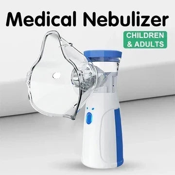 Draagbare mesh-inhalator voor volwassenen en kinderen – stille, oplaadbare inhalator via USB