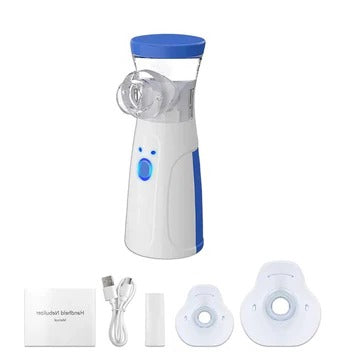 Draagbare mesh-inhalator voor volwassenen en kinderen – stille, oplaadbare inhalator via USB