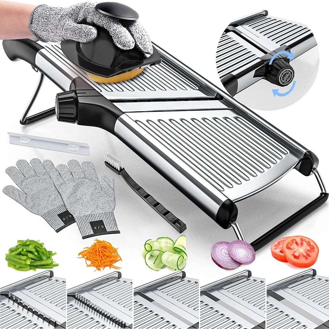 Premium Voedselsnijder met Snijbestendige Handschoenen
