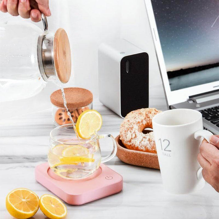 Bekerwarmer met aan/uit-schakelaar en lang snoer