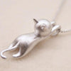 925 Sterling Zilveren Speelse Kitty Halsketting - Mia