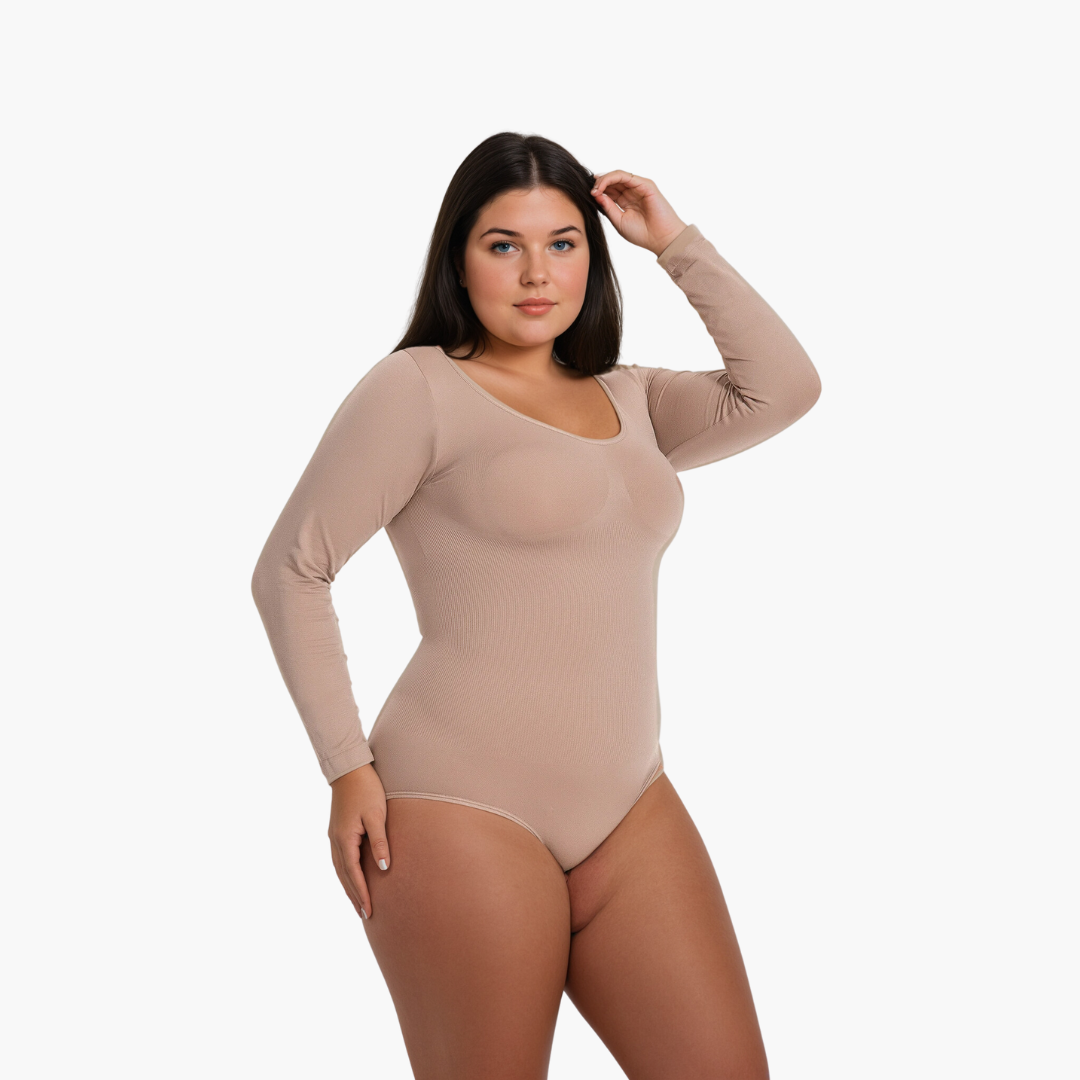 1+1 GRATIS SNATCHING SHAPEWEAR LONGSLEEVE BODYSUIT STRING